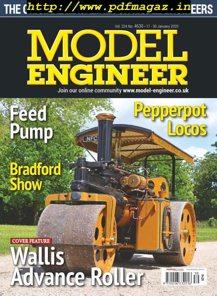 Model Engineer – Issue 4630 – 17 January 2020 Cover
