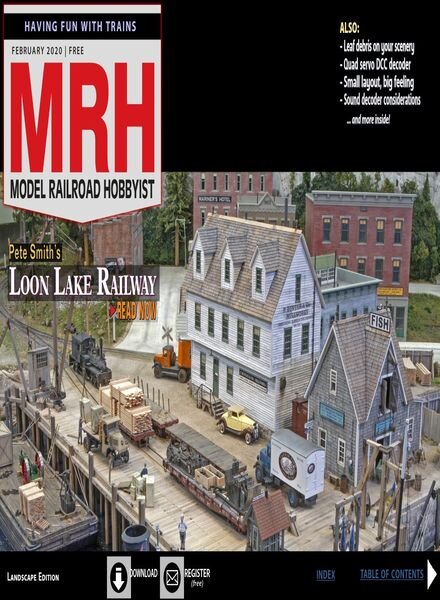 Model Railroad Hobbyist – February 2020 Cover