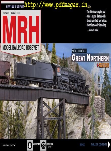 Model Railroad Hobbyist – January 2020 Cover