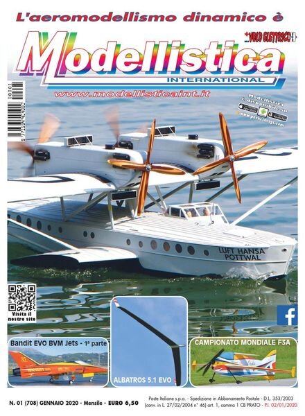 Modellistica International – Gennaio 2020 Cover