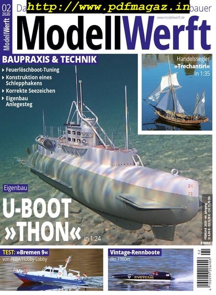 ModellWerft – Februar 2020 Cover