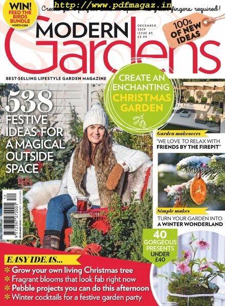 Modern Gardens – December 2019 Cover