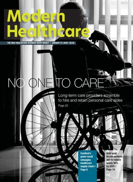 Modern Healthcare – January 27, 2020 Cover