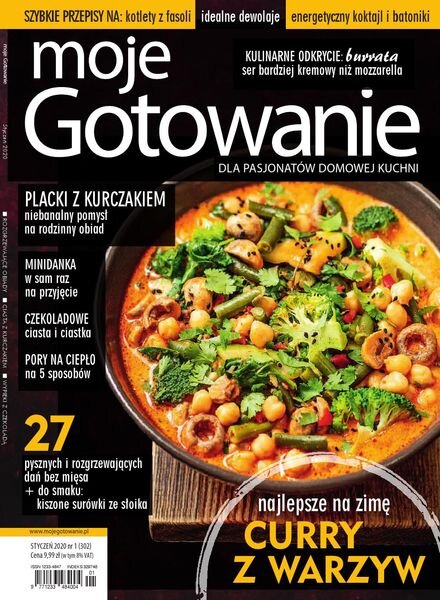 Moje Gotowanie – Styczen 2020 Cover