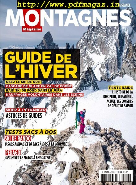 Montagnes Magazine – decembre 2019 Cover
