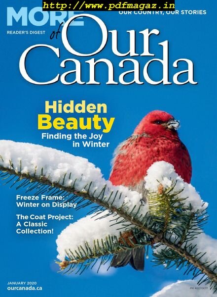 More of Our Canada – January 2020 Cover