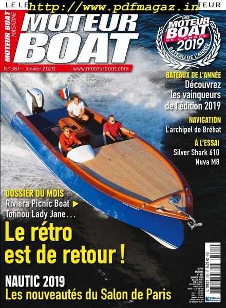Moteur Boat – janvier 2020 Cover