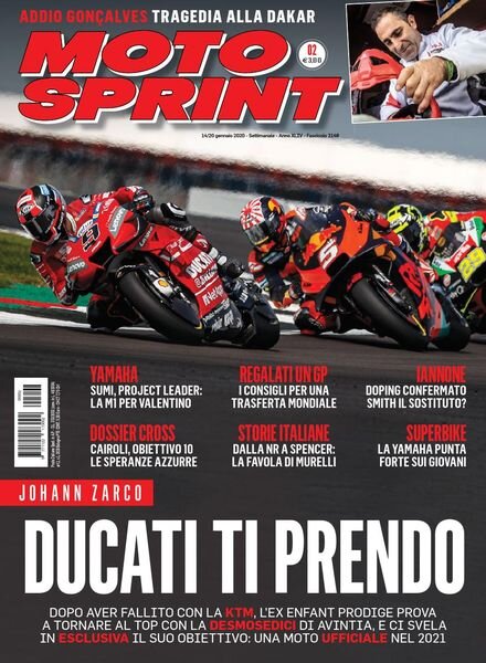 Moto Sprint – 14 Gennaio 2020 Cover