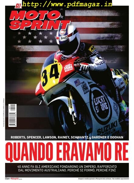 Moto Sprint Speciale – Quando eravamo re – 11 Aprile 2018 Cover