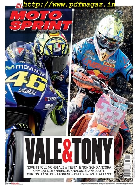 Moto Sprint Speciale – Vale e Tony – 28 Febbraio 2018 Cover