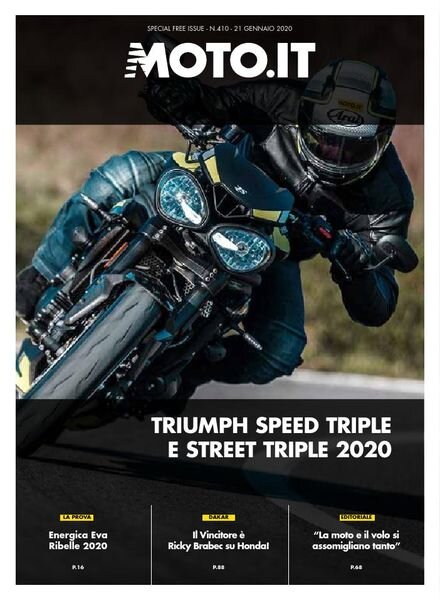 Moto.it Magazine – 21 Gennaio 2020 Cover