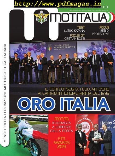 Moto.italia – Dicembre 2019 – Gennaio 2020 Cover