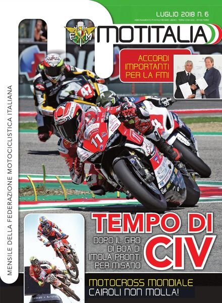 Moto.italia – Luglio 2018 Cover