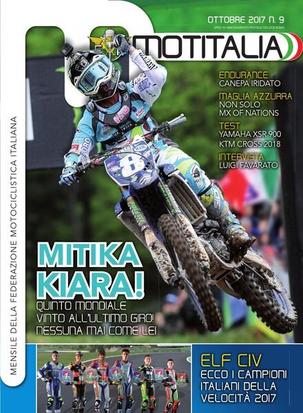 Moto.italia – Ottobre 2017 Cover