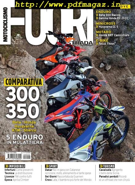 Motociclismo Fuoristrada – Gennaio-Febbraio 2020 Cover