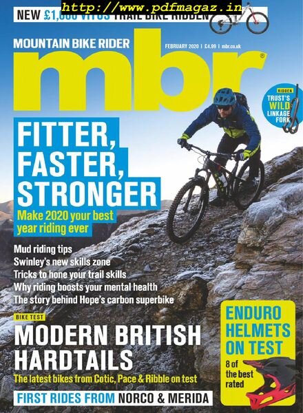 Mountain Bike Rider – February 2020 Cover