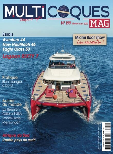 Multicoques Le Magazine – fevrier-mars 2020 Cover