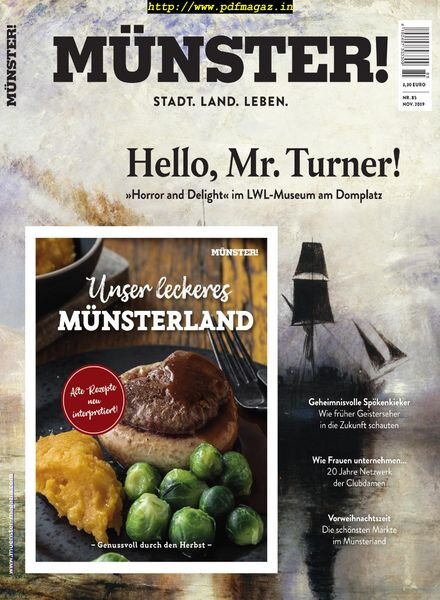 Munster! – November 2019 Cover