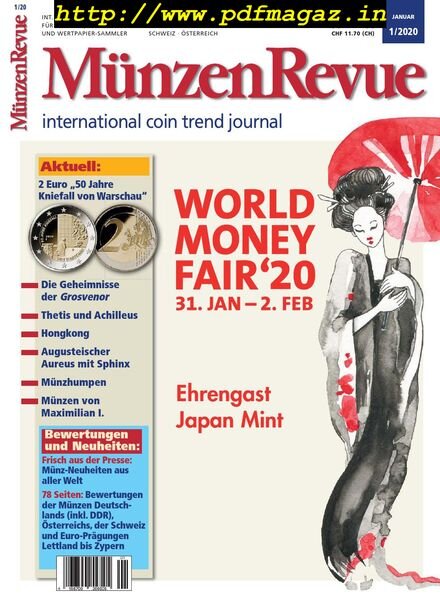 MunzenRevue – Januar 2020 Cover