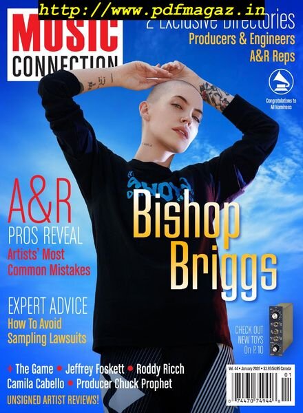 Music Connection – January 2020 Cover