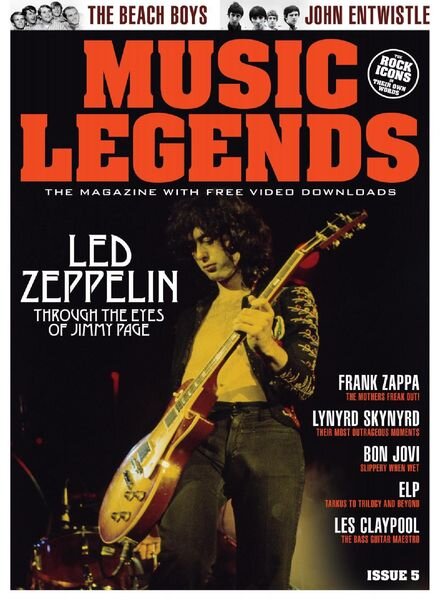 Music Legends – Issue 5 2020 Cover