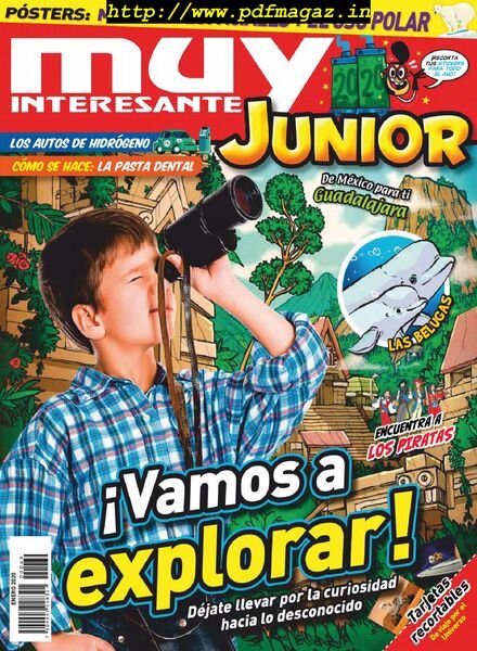 Muy Interesante Junior Mexico – enero 2020 Cover