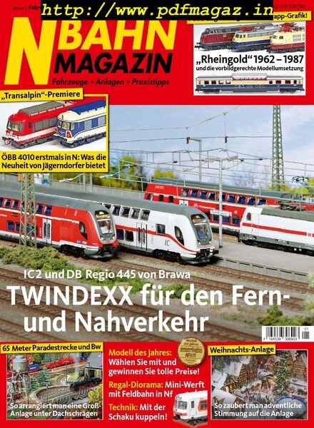 N-Bahn Magazin – Januar 2020 Cover