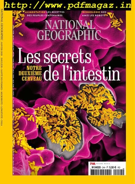 National Geographic France – Janvier 2020 Cover