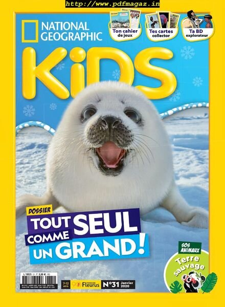 National Geographic Kids France – Janvier 2020 Cover