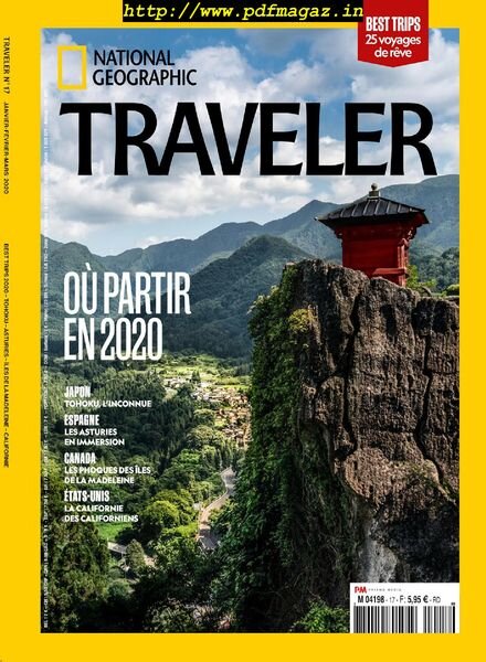 National Geographic Traveler France – Janvier-Mars 2020 Cover