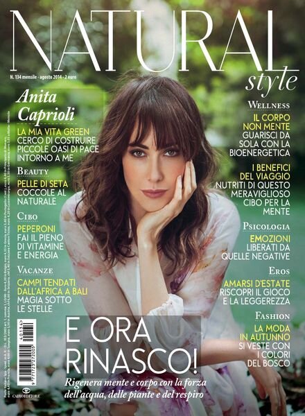 Natural Style – Agosto 2014 Cover