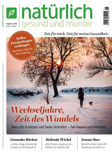 Naturlich Gesund und Munter – Januar-Februar 2020 Cover