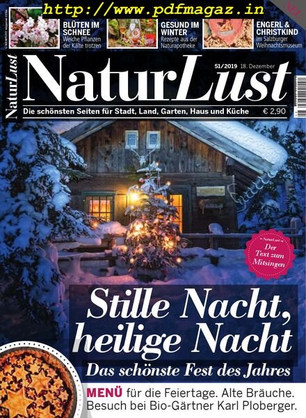 NaturLust – 18 Dezember 2019 Cover