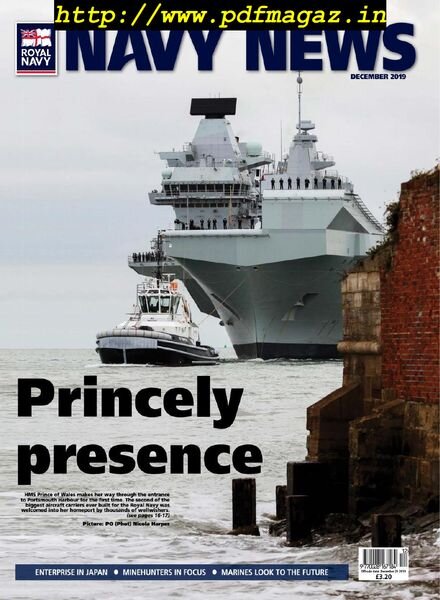 Navy News – December 2019 Cover