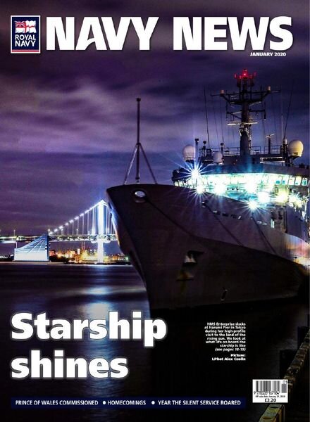 Navy News – January 2020 Cover