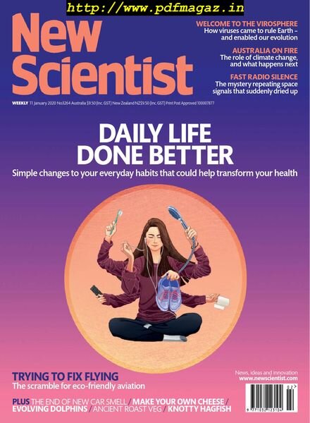 New Scientist Australian Edition – 11 January 2020 Cover
