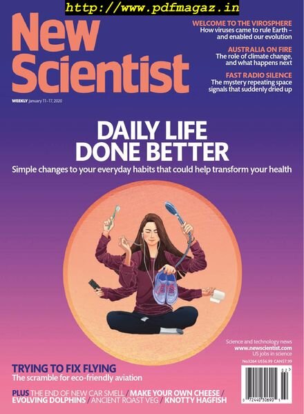 New Scientist – January 11, 2020 Cover