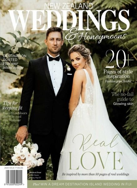 New Zealand Weddings – January 2020 Cover