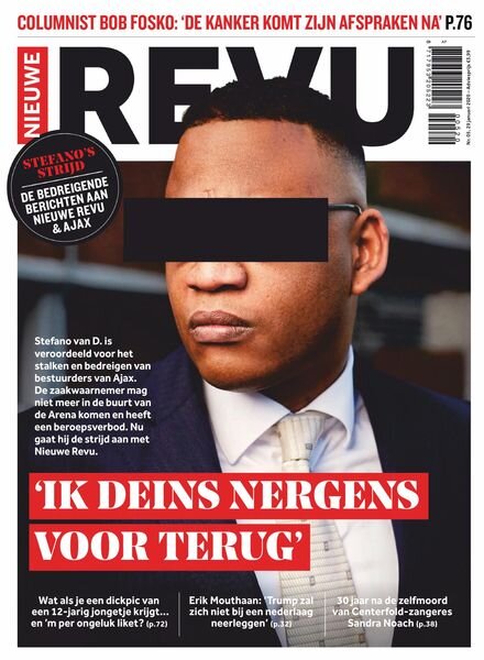 Nieuwe Revu – 29 januari 2020 Cover