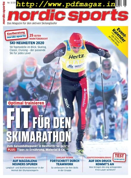 Nordic Sports – Januar 2020 Cover