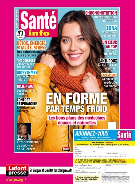 Nutrition Magazine – Fevrier-Avril 2020 Cover