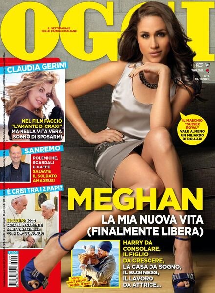 Oggi – 30 gennaio 2020 Cover