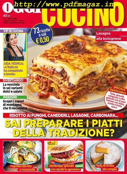 Oggi Cucino – 10 gennaio 2020 Cover