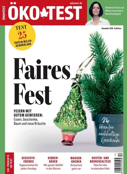 Okotest – Dezember 2019 Cover