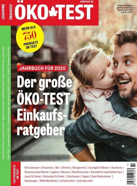 Okotest – Jahrbuch 2020 Cover