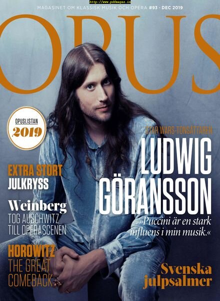 OPUS – 11 december 2019 Cover