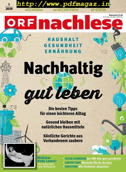 ORF nachlese – Dezember 2019 Cover