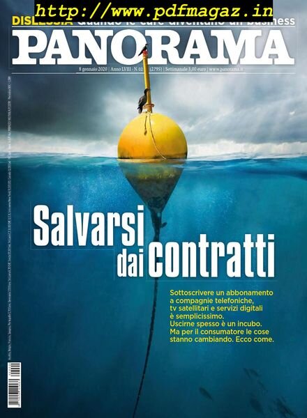 Panorama Italia – 8 Gennaio 2020 Cover