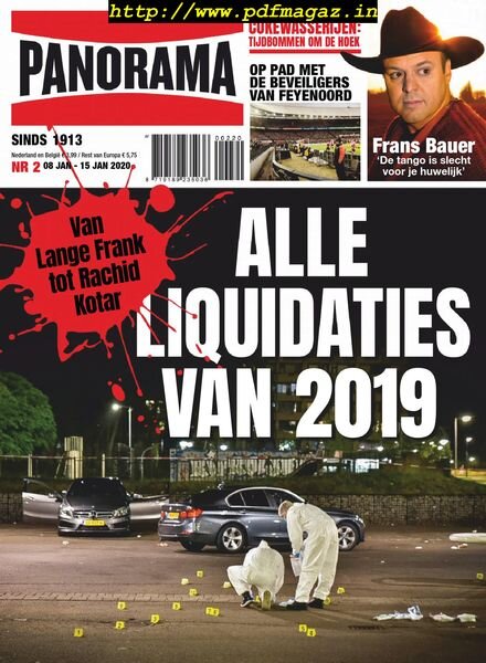 Panorama Netherlands – 08 januari 2020 Cover
