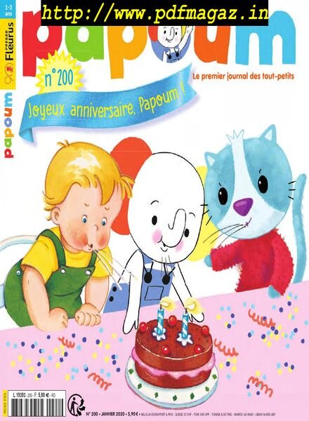 Papoum – 18 decembre 2019 Cover